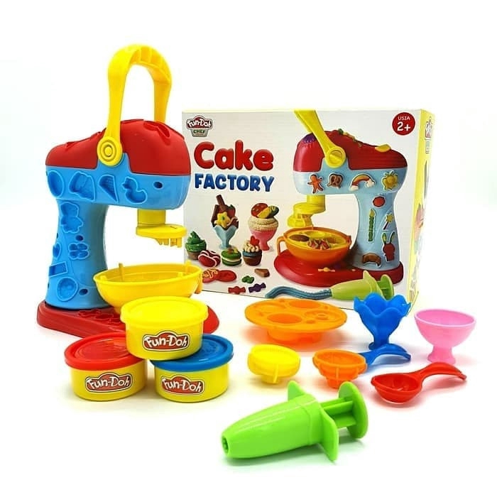 Fun Doh Cake Factory - Mainan Clay - Mainan Anak