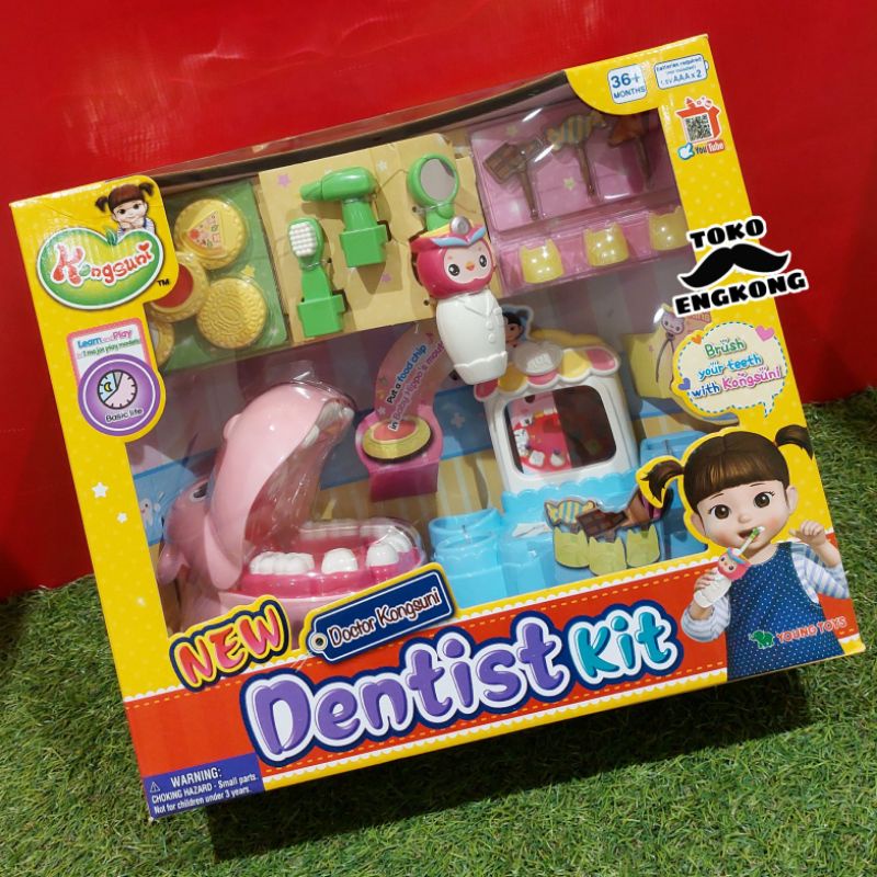 KONGSUNI DENTIS KIT MAINAN DOKTER GIGI