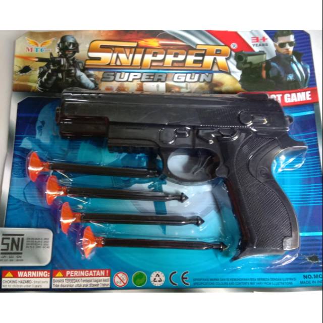 MC 320 Sniper super gun toys maina tembak tembakan pistol peluru karet ukuran besar