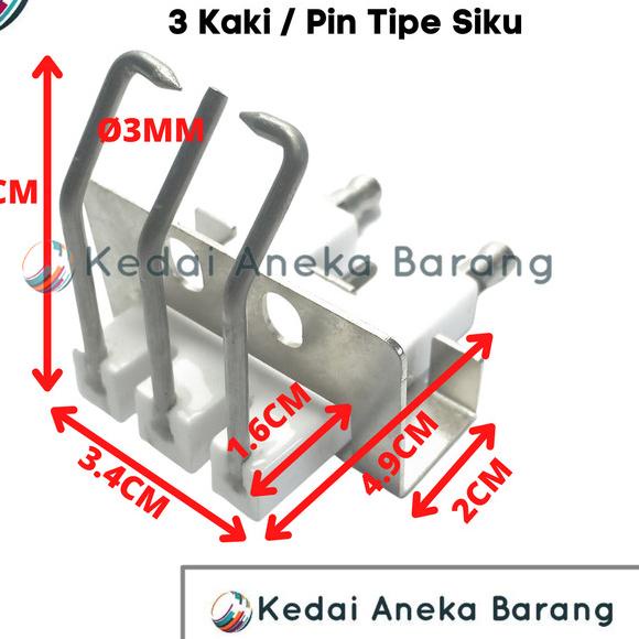 ➽ Spark Ignition Igniter Pemantik Gas 3 Pin Kompor Oven Infrared Burner ☊