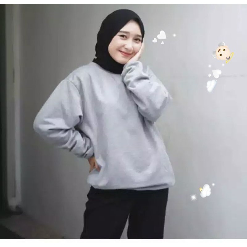 Bisa cod basic suwiter oblong