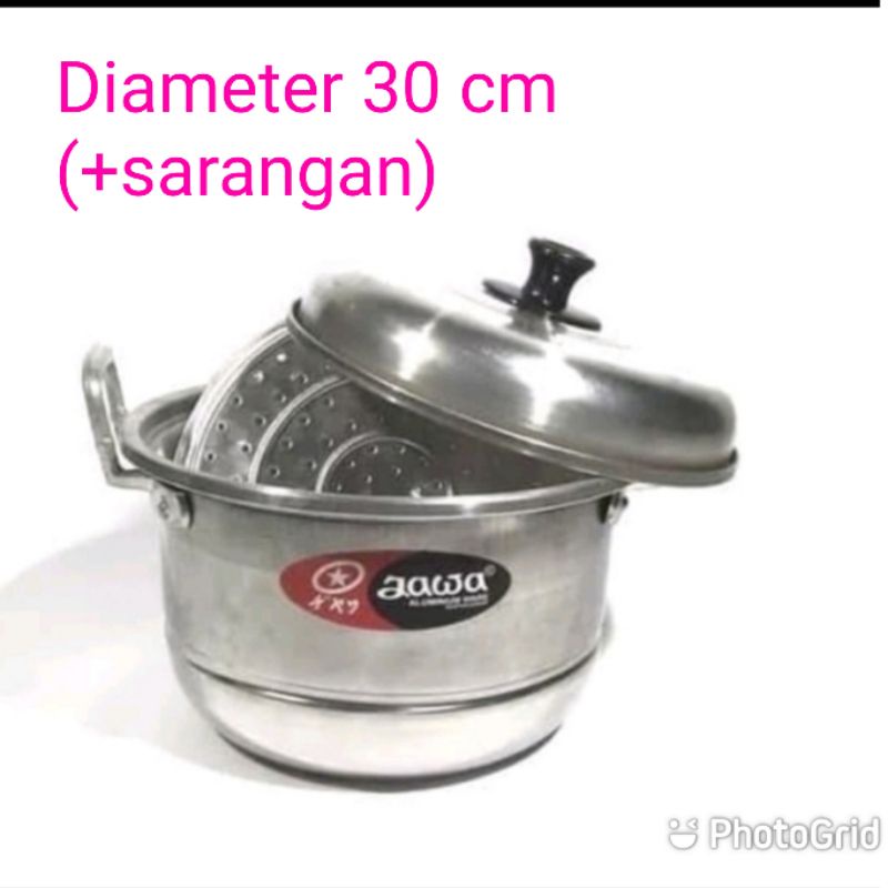 Dandang panci ekonomi jawa 30 cm Maspion