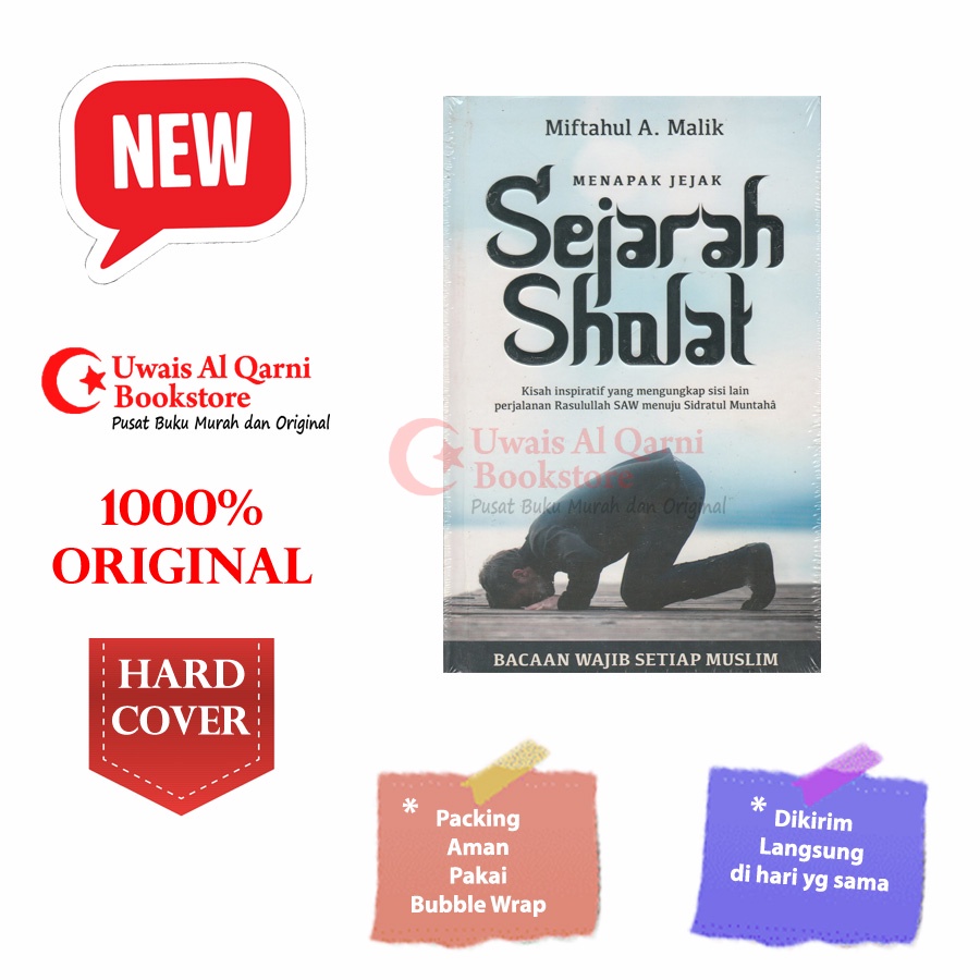 BEST SELLER ORIGINAL MENAPAK JEJAK SEJARAH SHOLAT MIFTAHUL PUSTAKA AKHLAK