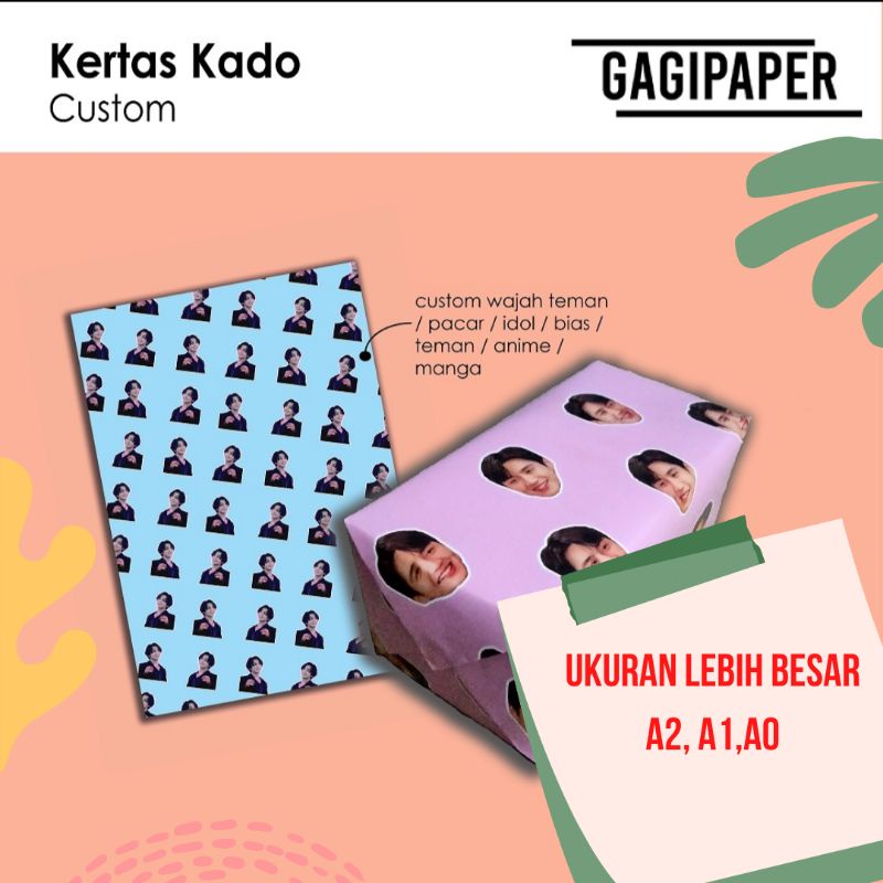 Kertas Kado Custom Jumbo