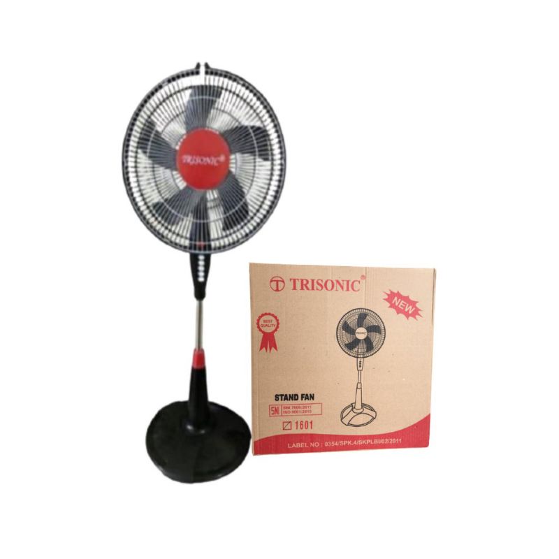 (PROMO)COD KIPAS ANGIN BERDIRI TRISONIC 16" MURAH / STAND FAN TRISONIC / KIPAS ANGIN BERDIRI / NEW T