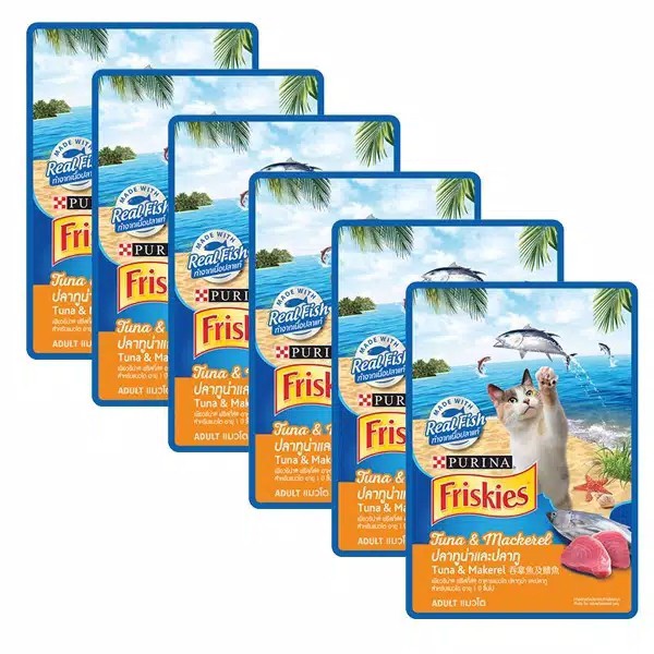 

Friskies Tuna & Mackerel 80gr [6Pcs]