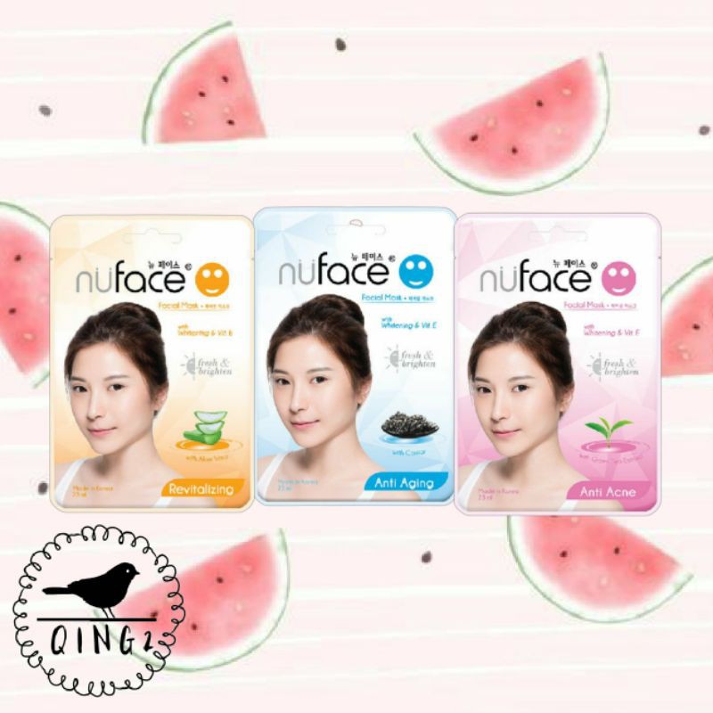 Nuface Sheet Mask 23ml (MASKER WAJAH)