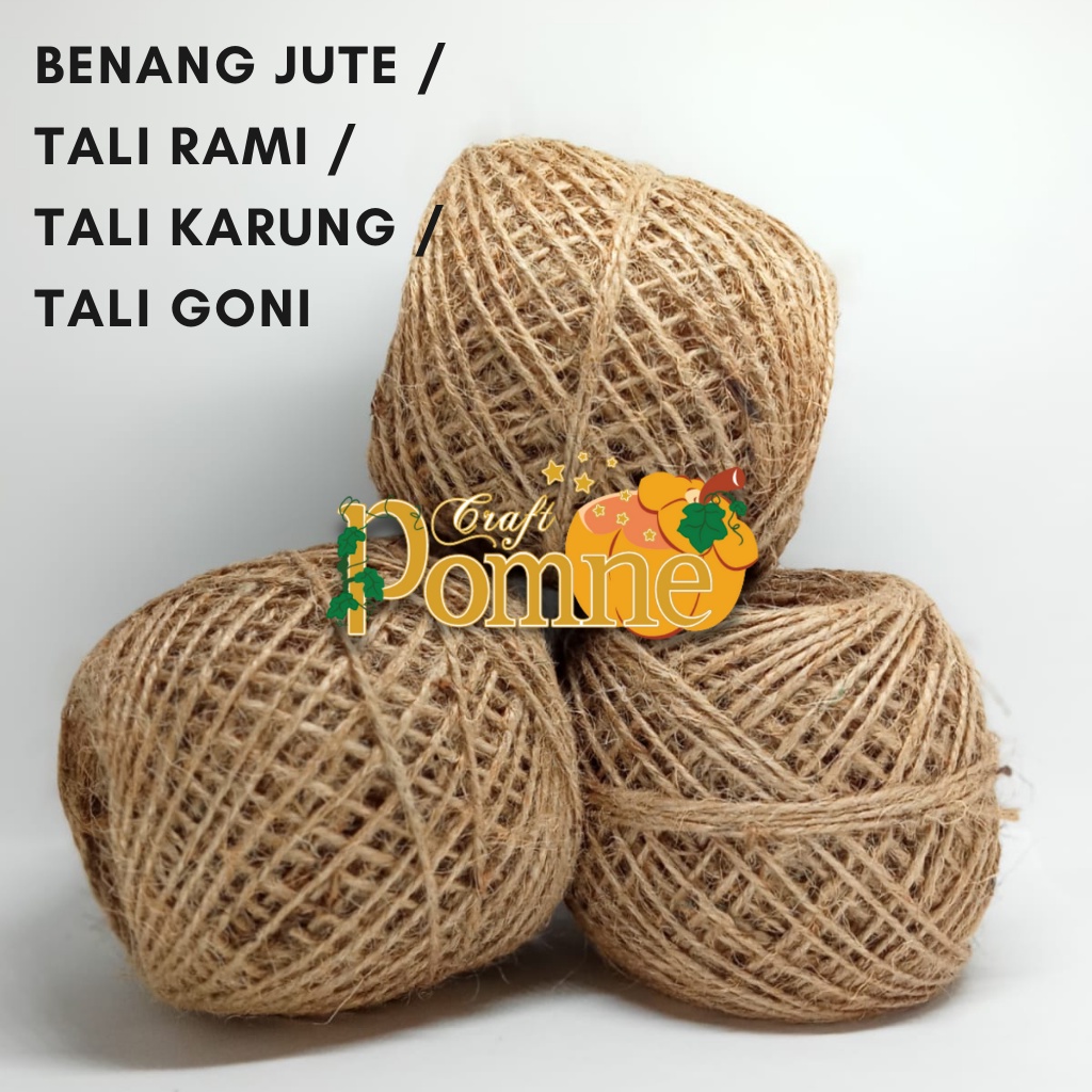 Benang Jute 2ply Tali Rami Tali Karung Tali Goni