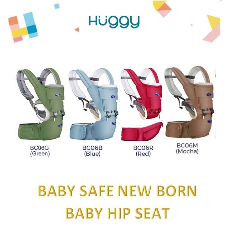 Baby Safe BC06 Baby Hip Seat NB to Toddler Gendongan Bayi