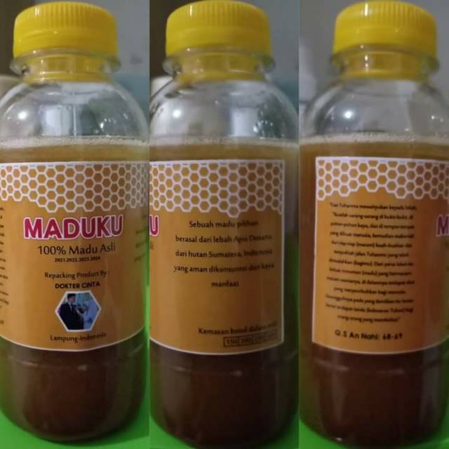 

MADU ASLI VIRAL (dari dokter cinta) MADUKU MURNI DARI LEBAH APIS DOSARTA HUTAN SUMATERA INDONESIA