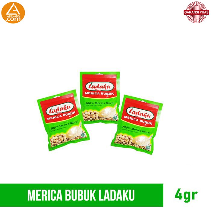 

Merica Bubuk Asli Ladaku 4gr