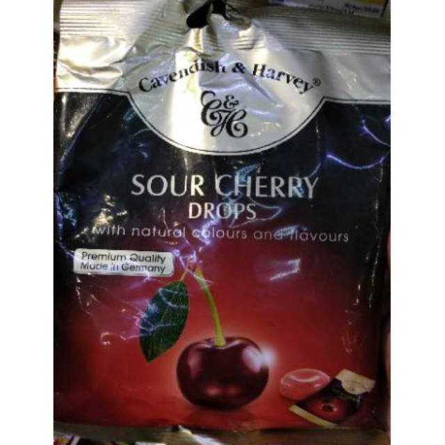 

Cavendish & Harvey Sour Cherry Drops 100gr
