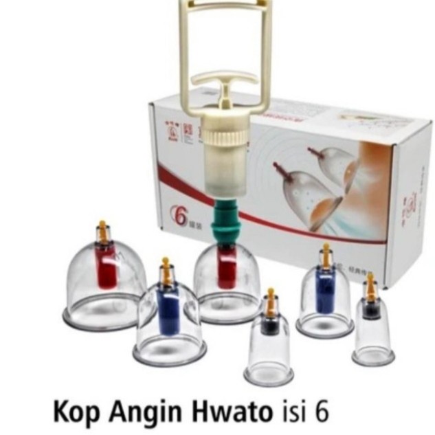 Alat bekam HWATO 6 cup