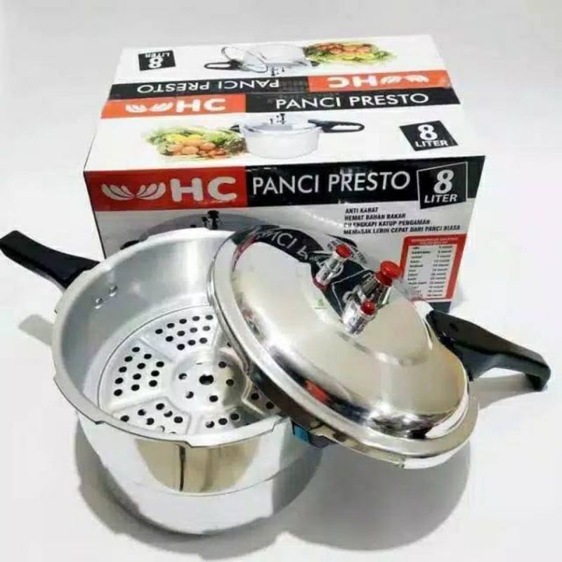 Panci Presto  ,  24 CM  / 8 Liter  , Presto , Panci penanak nasi