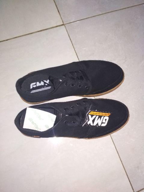 Sepatu Kets Original Geoff Max Authentic Black Gum