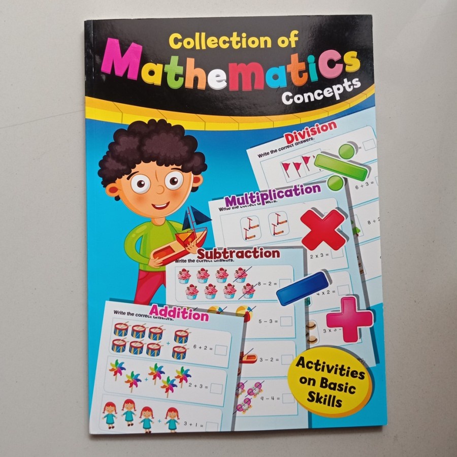Buku LKS Matematika Collection of Mathematics Concept Workbook