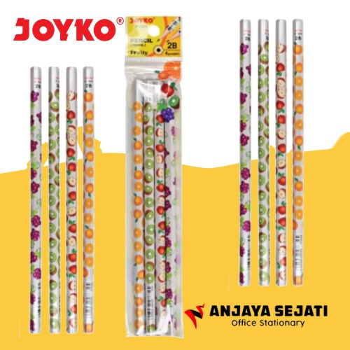 

Pensil 2B Joyko P - 109 ( Fruity ) - per 3 set
