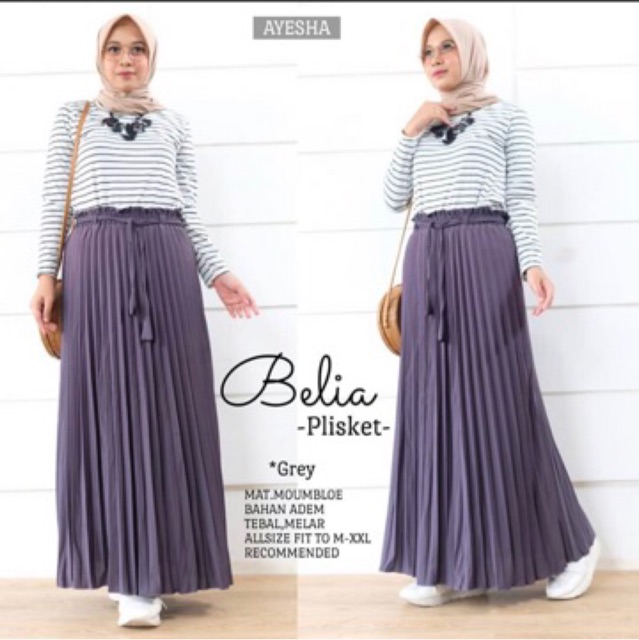 ROK PLISKET PREMIUM / BELIA SKIRT / ROK PLISKET / PLISKET PREMIUM