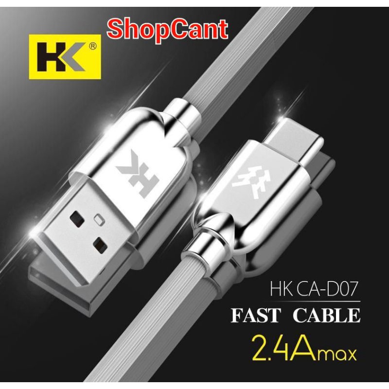 TERMURAH Kabel HK-CA-D07 Micro USB,Lightning,Type C ORIGINAL