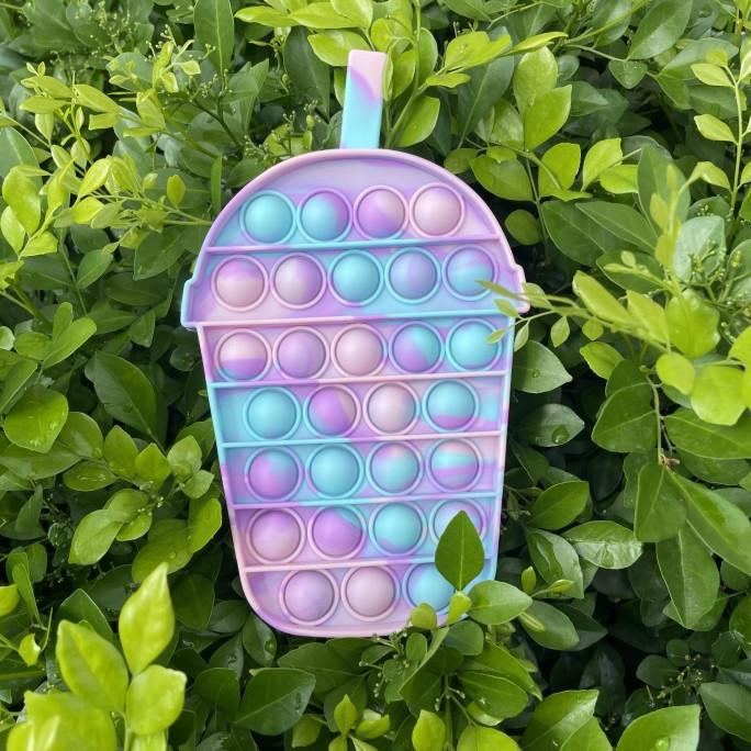 Pop It Boba Rainbow Premium Mainan Viral Murah Kado Anak Popits Murah