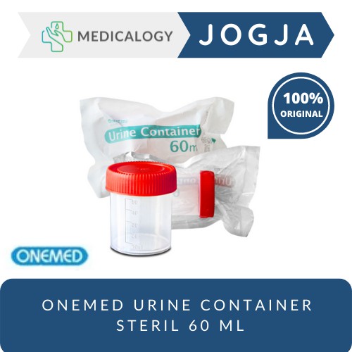 Onemed Urine Container / Tempat Urine Steril 60 ml