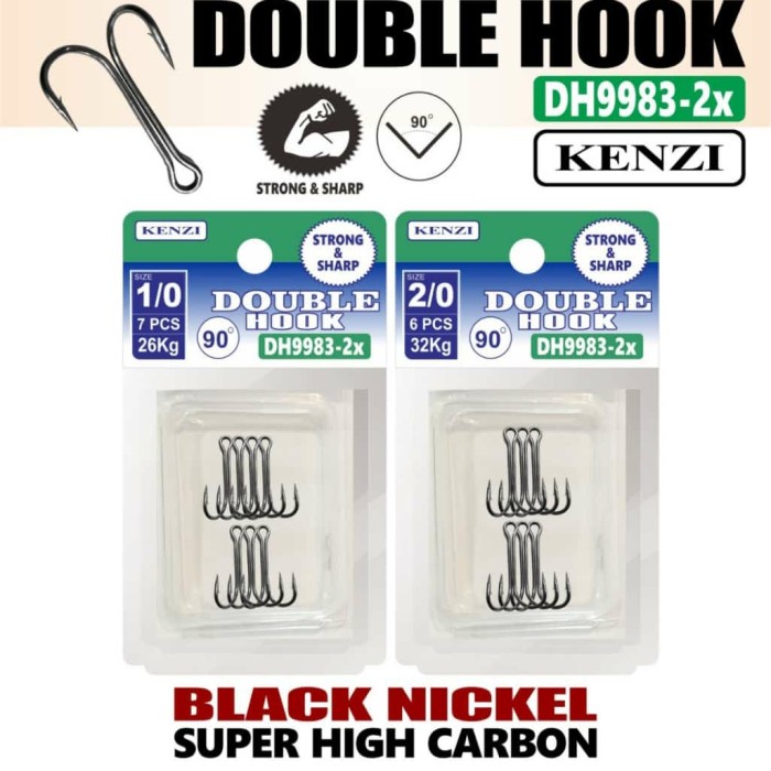 DOUBLE HOOK KENZI &quot;DH-9983 (90&quot;) (2X STRONG)