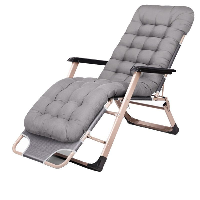 Kursi Malas Kursi Lipat Kursi Santai Kasur Lipat Folding Bed-9908 Grey