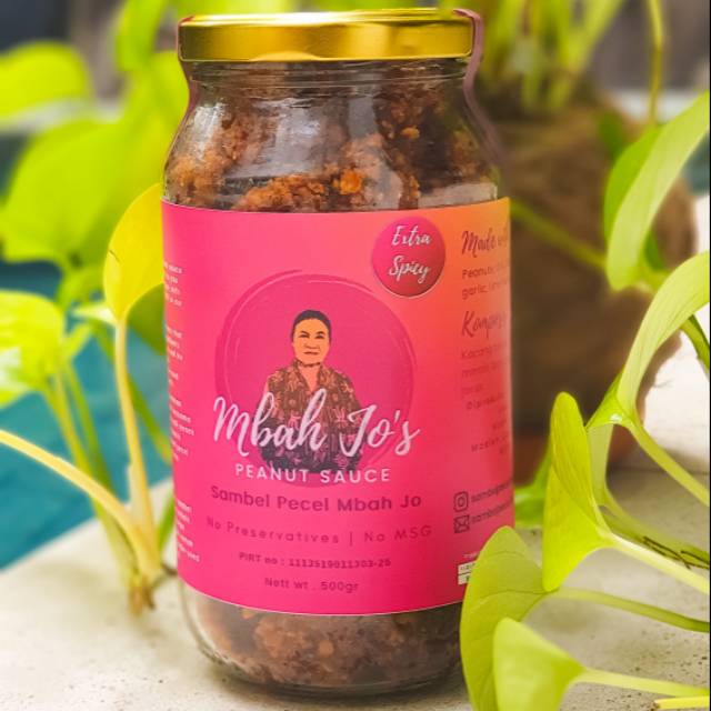 

Sambal sambel pecel madiun 500gr (EXTRA SPICY) enak higienis