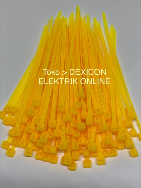 kabel ties 10 cm/cable ties/kabel serut/tali ties/ties warna/kabel ties warna/kabel pengikat plastik