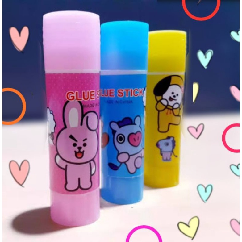 

Lem Batang Karakter glue stick BTS lem batang