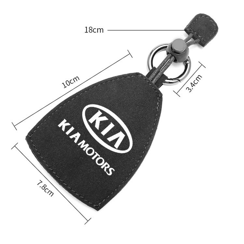 Suede Car key bag Universal fob for KIA Car Key Case