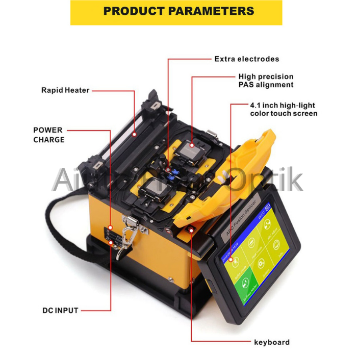 Splicer Comway A3/ Fusion Splicer Comway A3/ Alat Sambung Fiber Optik FTTH