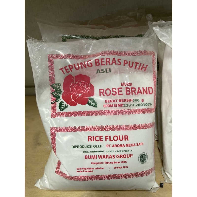 

Rosebrand Tepung Beras 500gr