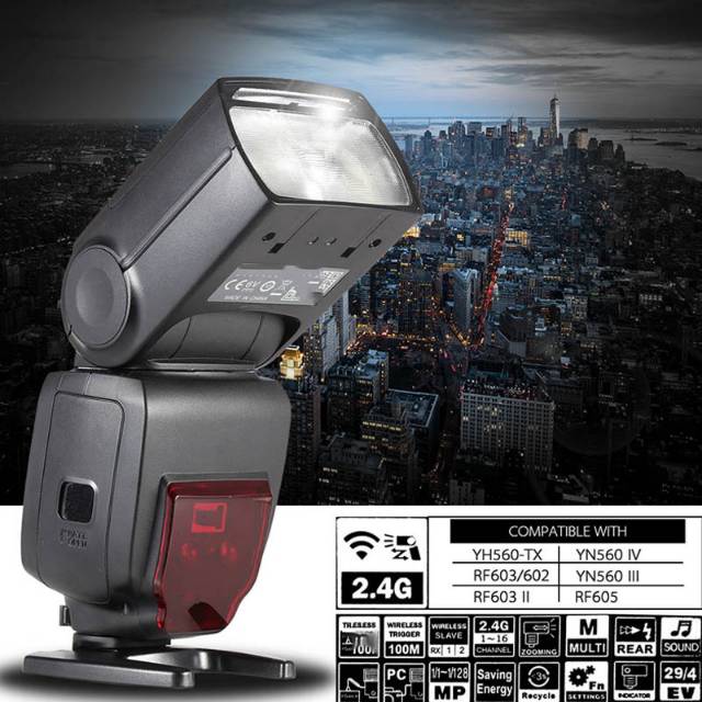 Flash Yongnuo YN660 Flash Speedlite Blitz Eksternal Universal