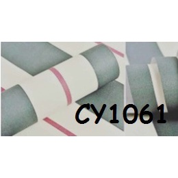 Stiker dinding Wallpaper Dinding Wallstiker kamar tidur 45cm x 9m Bata Garis Batik - WORLDDEKOR