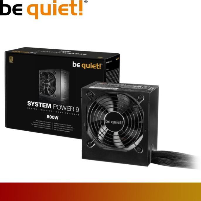 Power Supply 500W 80+ Bronze Be Quiet System Power 9 Velvetcanyon20