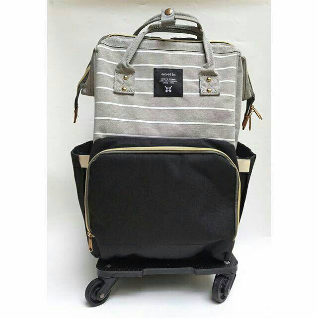 Anello Troli Ransel Diaper Bag 4 Roda / Multifungsi Trolley