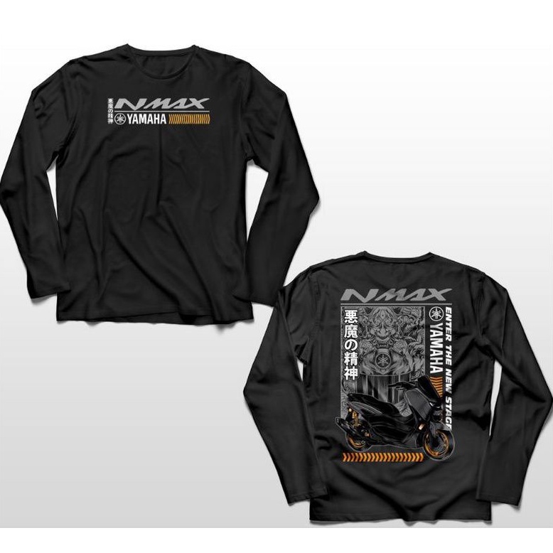 Kaos Yamaha NMAX Lengan Panjang S - Big Size 202
