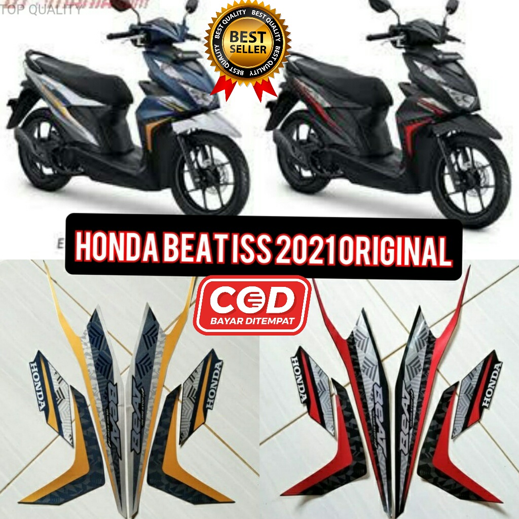stiker sticker striping honda beat iss 2021