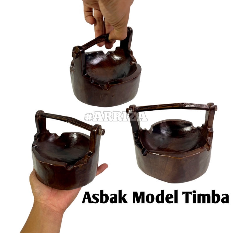 ASBAK ROKOK KAYU  MODEL TIMBA / ASBAK ROKOK / ASBAK ROKOK KAYU JATI MODEL TIMBA / ASBAK KAYU JATI / ASBAK UNIK/ HIASAN RUMAH