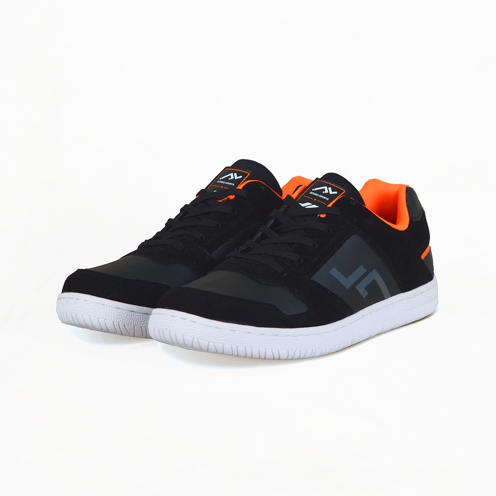 Sepatu Futsal Persija Juara X Zethro Trivela Black Jet