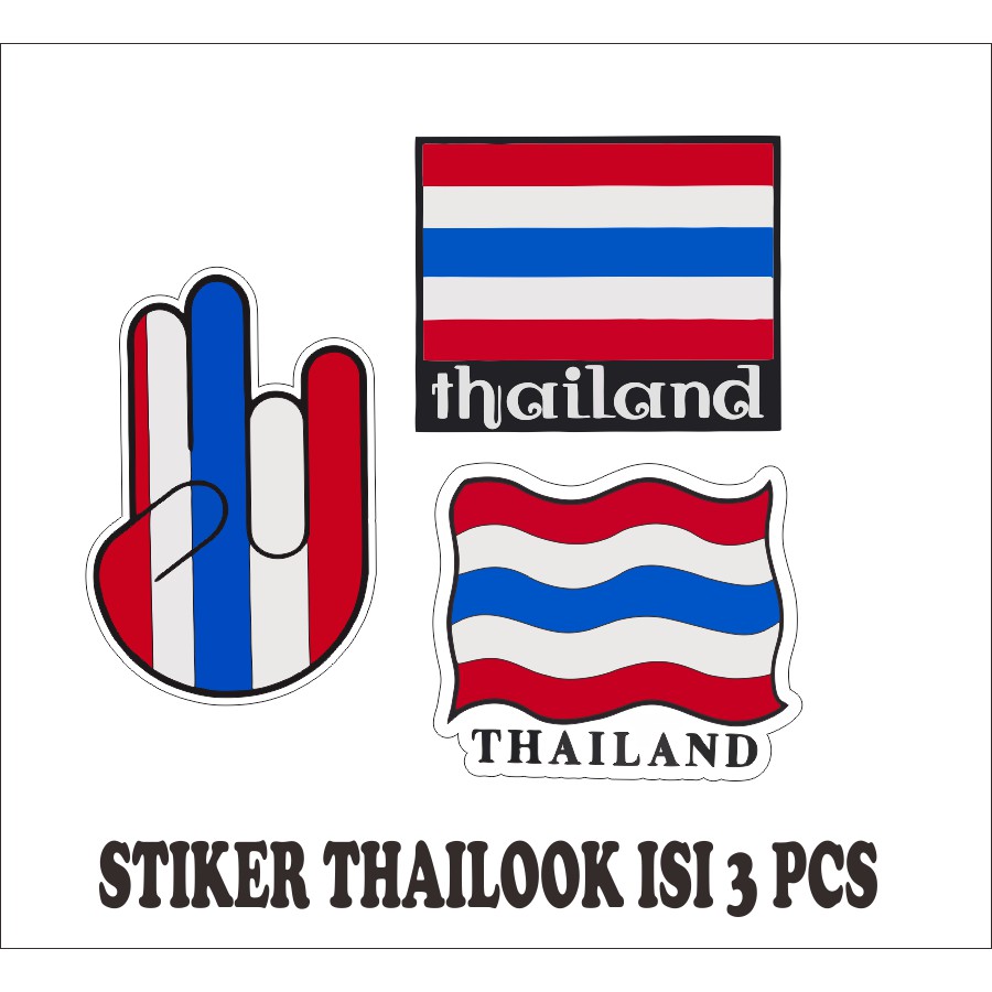 

stiker keren thailook isi 3pcs