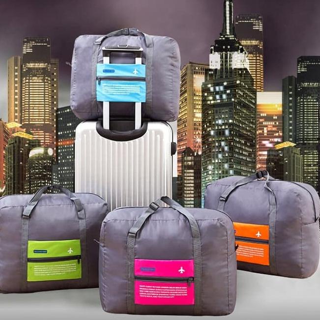 Foldable Travel Bag Tas Travel Lipat Koper Hand Carry Luggage Organizer Extension Koper Tas Belanja