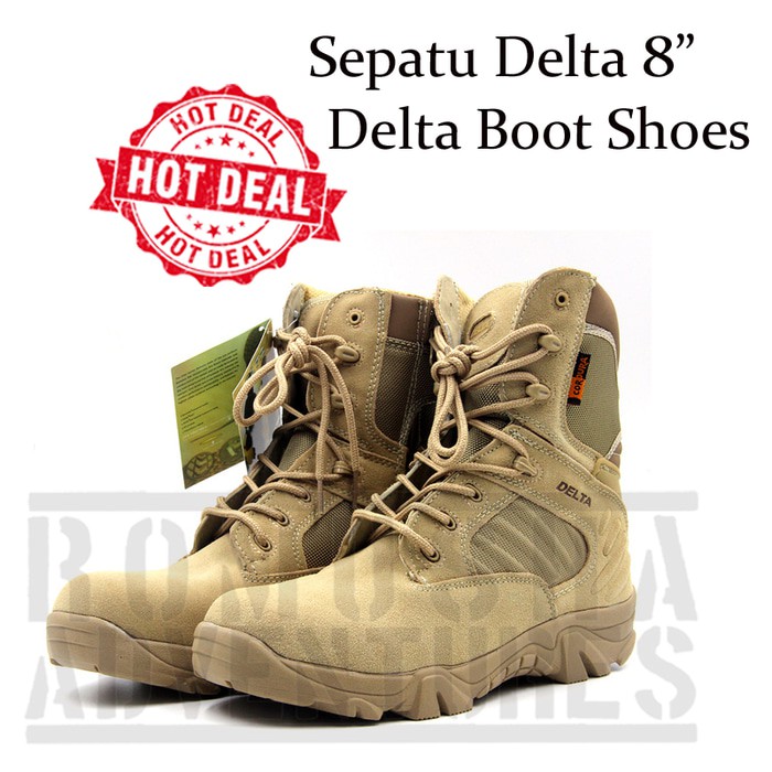 delta tactical boot / sepatu delta