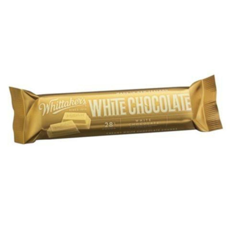

Whittaker's 28% Cocoa White Chocolate 50gr