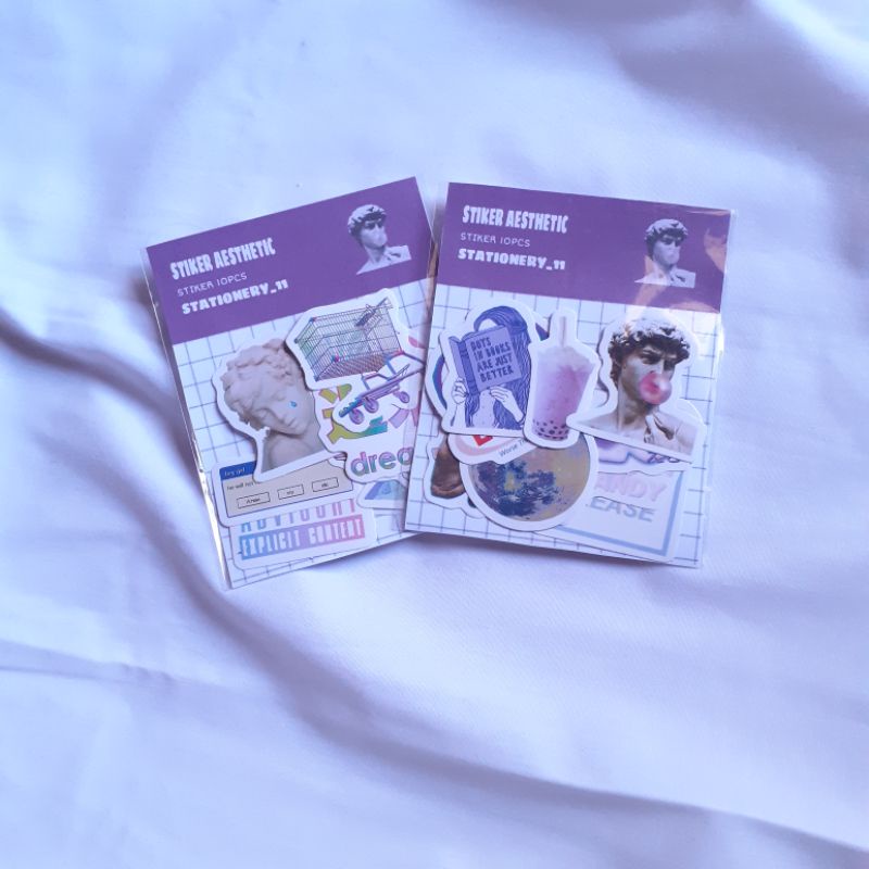 

STICKERS PACK AESTHETIC||BOULETING JOURNAL
