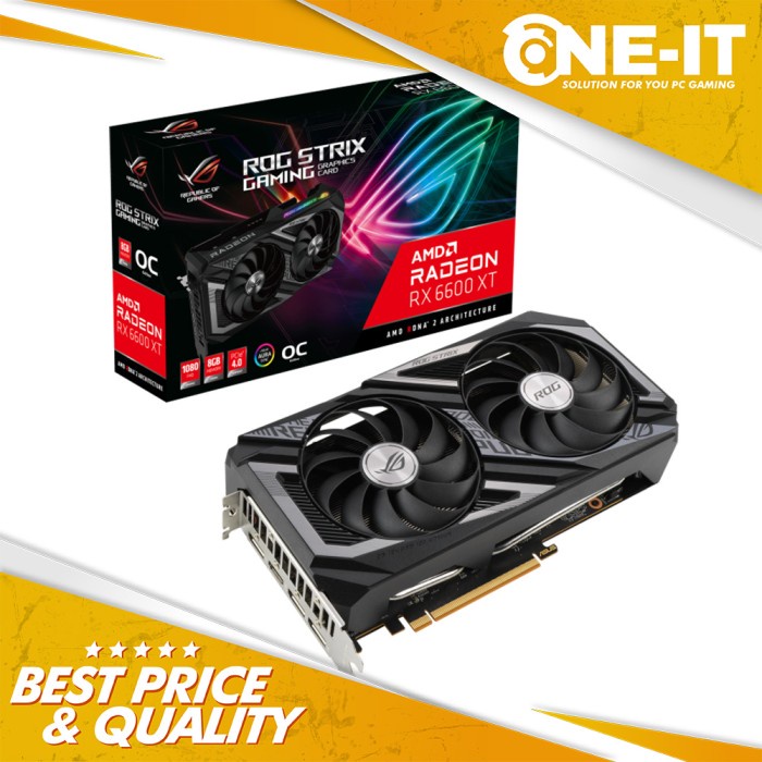 VGA ASUS ROG Strix Radeon RX 6600 XT OC 8GB GDDR6