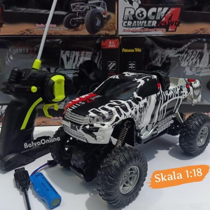 Mobil Remot RC Rock Crawler RAPTOR Offroad / Diecast
