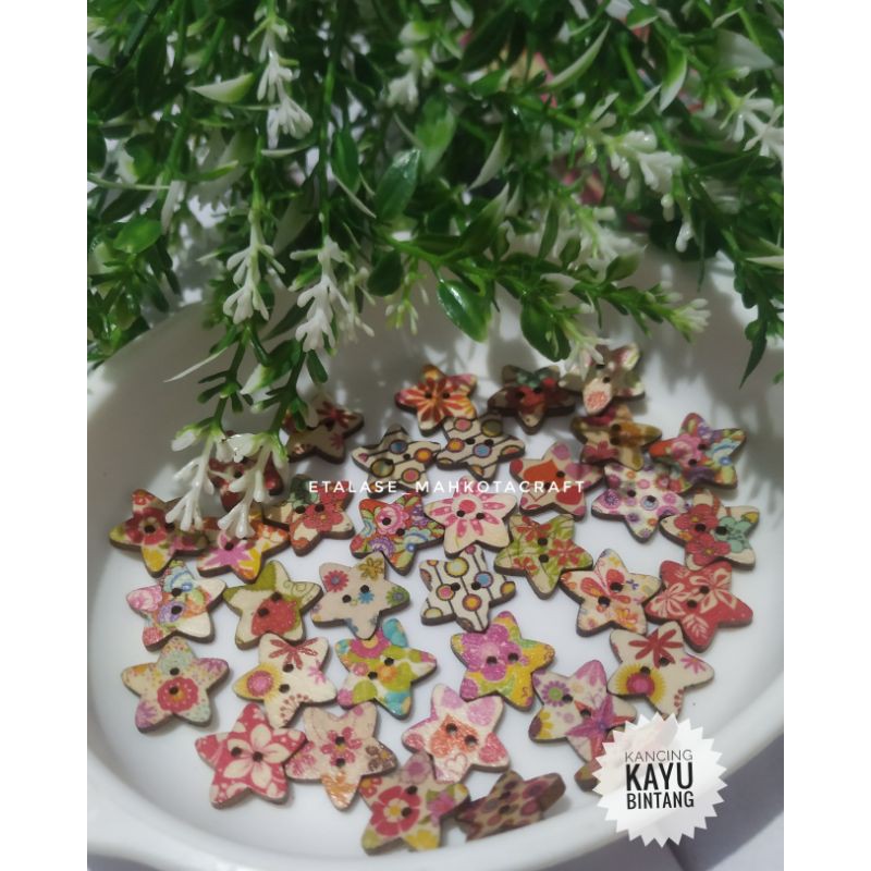 KANCING KAYU / KANCING HIAS / Kancing konektor