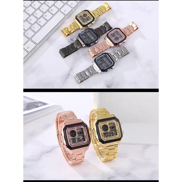 Jam Tangan Pria SW295-3 Jam Tangan Rantai Jam Tangan Cowok Jam Pria Jam Cowok Jam Cowo Jam Rantai Cowok Jam Tangan Murah